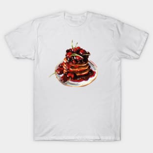 Cherry Pancakes T-Shirt
